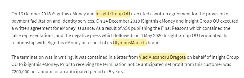 intel_jakal's tweet photo. @CasPiancey Some would call the estonian crypto license debacle #fud $isx #isignthis was very upset when they lost one of their #moneylaundering clients as a result of a long running dispute with the @ASX https://t.co/IXKAf2VFfI