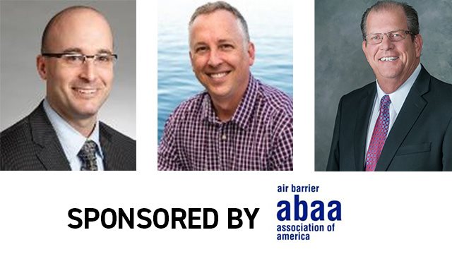 Join Craig Wetmore, Ryan Dalgleish, Roy Schauffele during “The 3 Air Barrier Amigo’s- Flash, Connect, Inspect” hosted by Silver Sponsor #ABAA bit.ly/CONVirtualRegLI #CONSTRUCTshow #VirtualExperience #CONSTRUCT2020 #AIA #CSI #TEXO #ABC #AGC #AEC #architecture #specifiers