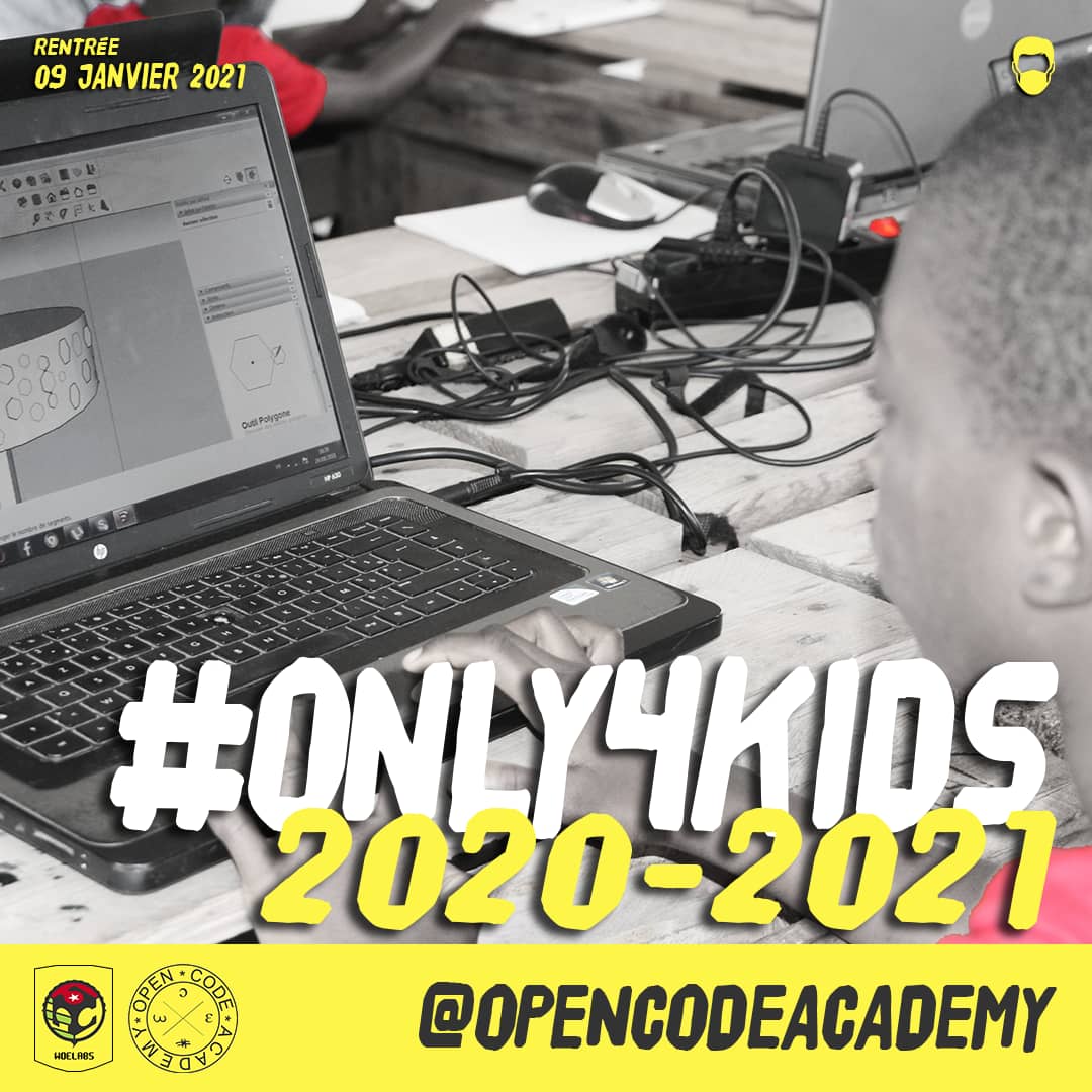 Formulaire d'inscription : docs.google.com/forms/d/1HxOvw… 

NB : Les places sont limitées.

Pour plus d’informations: tel.93691104, mail. woeacademy@lafricainedarchitecture.com
Lieu : @woelabs Lomé (Site Zéro)

#Scratch #SketchUp #ONLY4KIDS #HubCité #3DprintAfrica