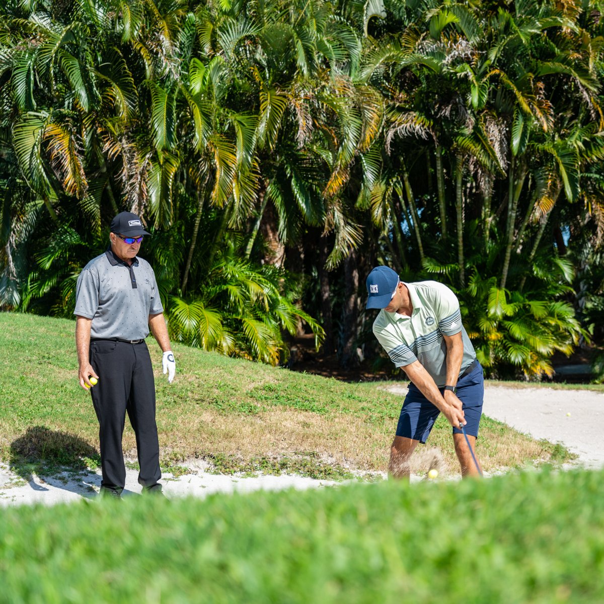 Warren's making a list and checking it twice so your mechanics are right on and your swing is on the nice list.