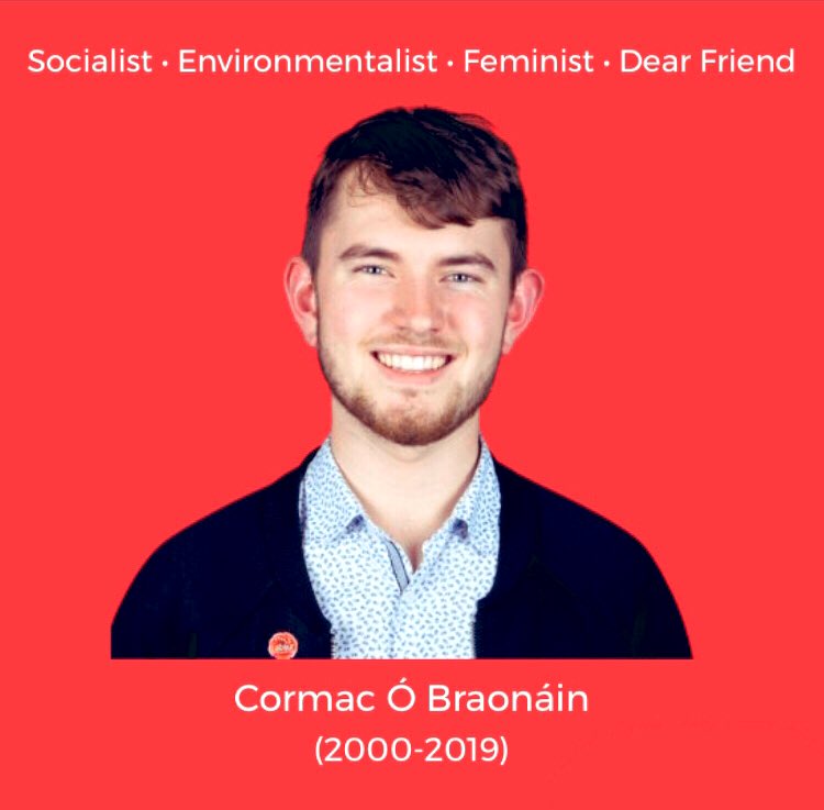 labouryouth's tweet photo. Today, we remember one of the greatest minds ever to grace both our party and Irish politics.

Our comrade and close friend, Cormac Ó Braonáin, who passed away this day last year.

Codladh i síochán agus cumhacht a chomráid. Inár gcroíthe go deo🌹

#cormacobraonáin #restinpower https://t.co/UoLl3PlhgS