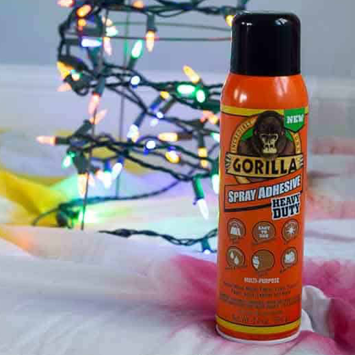 Gorilla Glue on X: Looking for quick and easy DIY Christmas decorations?  Check out this tomato cage Christmas tree decoration by The Heathered Nest  using Gorilla Spray Adhesive!    / X