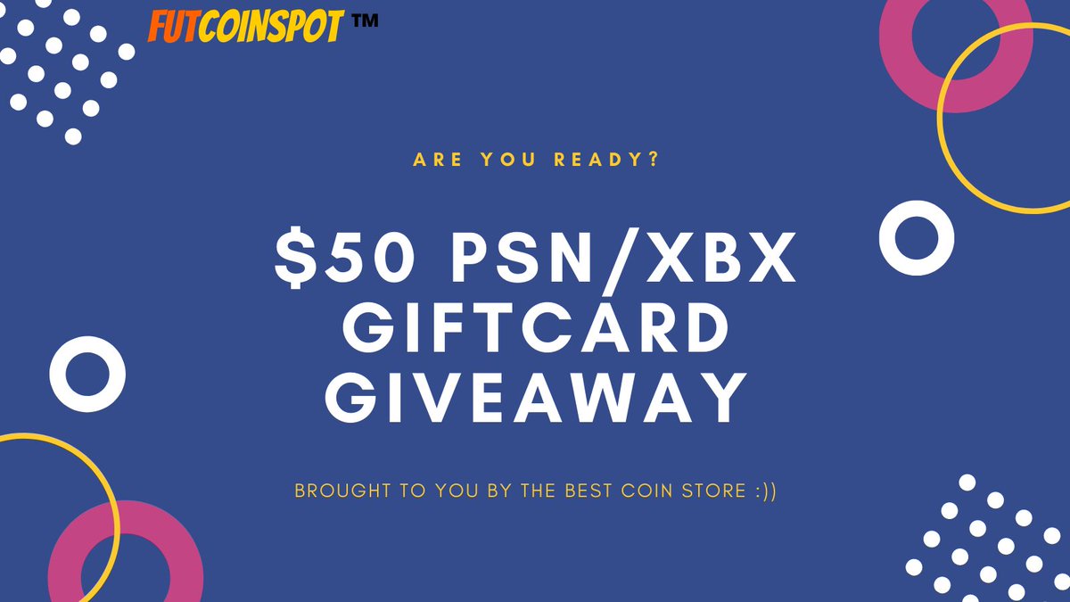 FutCoinSpot's tweet image. HERE'S ANOTHER GIVEAWAY 🥳🥳
Mid-December Surprise 😍😍

1. Like this post ♥️
2. Follow @FutCoinSpot ⚡️
3. Retweet 🔄

One Retweet will be Selected ‼️
Winner Announced on Saturday 🏆
*Comment your console
*Mention Two Friends who must follow us to get 2 extra entries ‼️