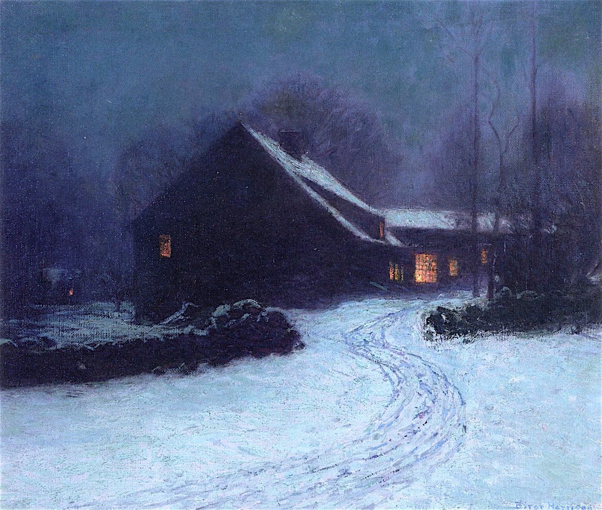 Lowell Birge Harrison. Inn at Cos Cob. 1914