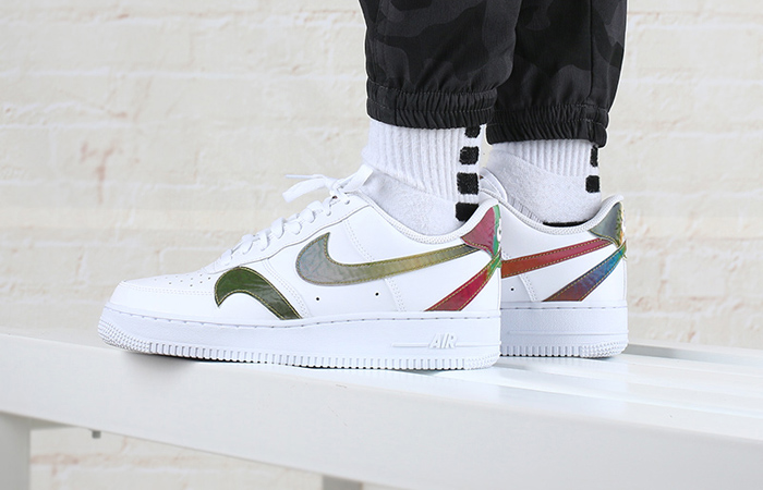 nike air force one multi swoosh