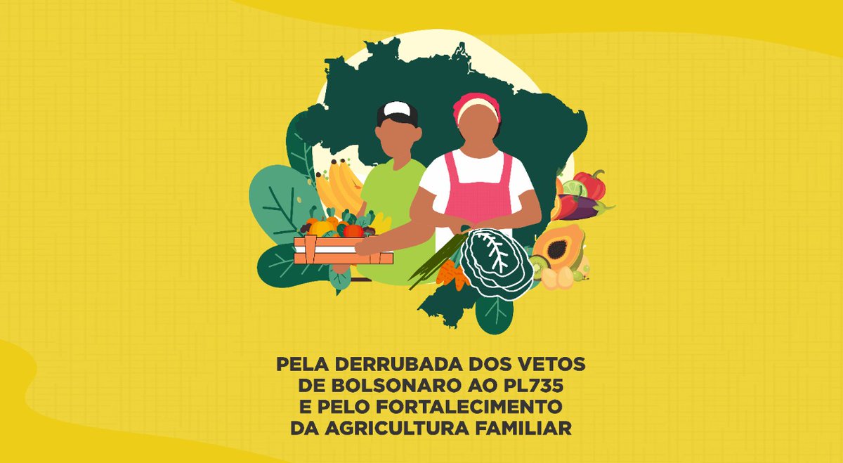 mmcnacional's tweet photo. Seguimos na luta pela derrubada dos vetos ao #PL735.
🚩Defenda a agricultura familiar camponesa! Pressione nas redes de deputados/as e senadores/as do seu Estado pela derrubada dos vetos.
#CongressoDerrubeVetos735 #SemVetosSemFome #ProBrasilNãoPassarFome #FomeEInflaçãoTemSolução https://t.co/SFFLWRWaA4