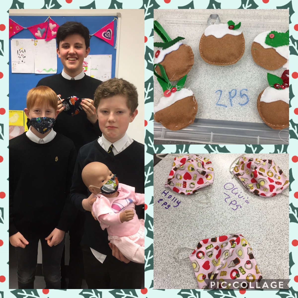 DHSFifeHomeEc's tweet image. 2P5 have been demonstrating their textile skills by finishing these items in the last couple of weeks. Great work making their own face masks and Christmas Pudding decorations 🎄 🌟#textileskills #creativity #ourschool #ourlearning