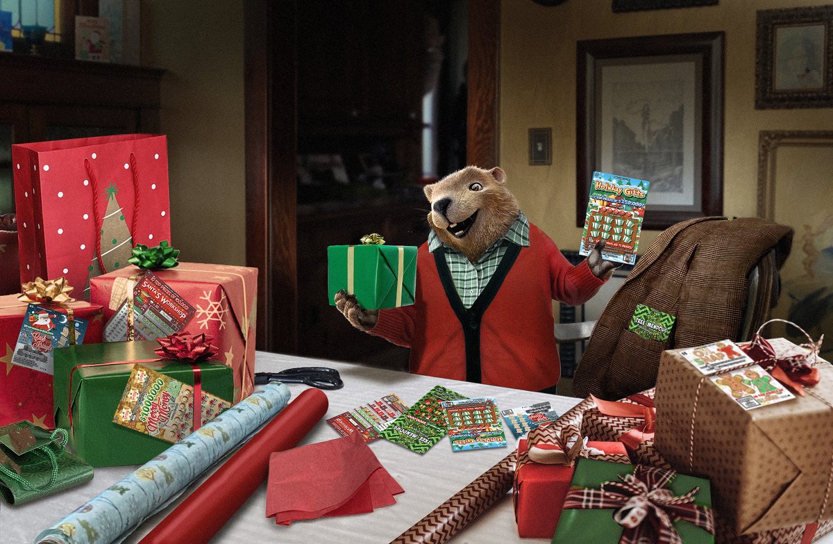 PALottery's tweet photo. Present the people in your life with the gift of Scratch-Offs from the PA Lottery! #PALottery #PennsylvaniaLottery #LotteryGames #PALotteryGames #Lottery #ScratchOffs #PAScratchOffs #KeepOnScratchin #GusTheGroundhog https://t.co/NJI5Got3F7