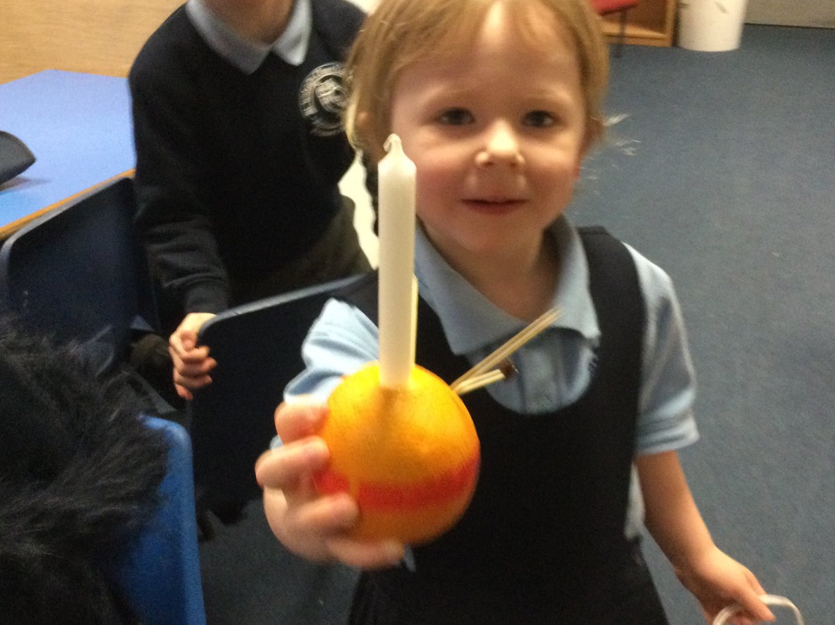 WilfridsSt's tweet photo. We’ve had a very special day in Reception celebrating Christingle . You can share in our Christingle worship on the homepage of the website with the Christingles we have made. https://t.co/0vaXTQPy3y