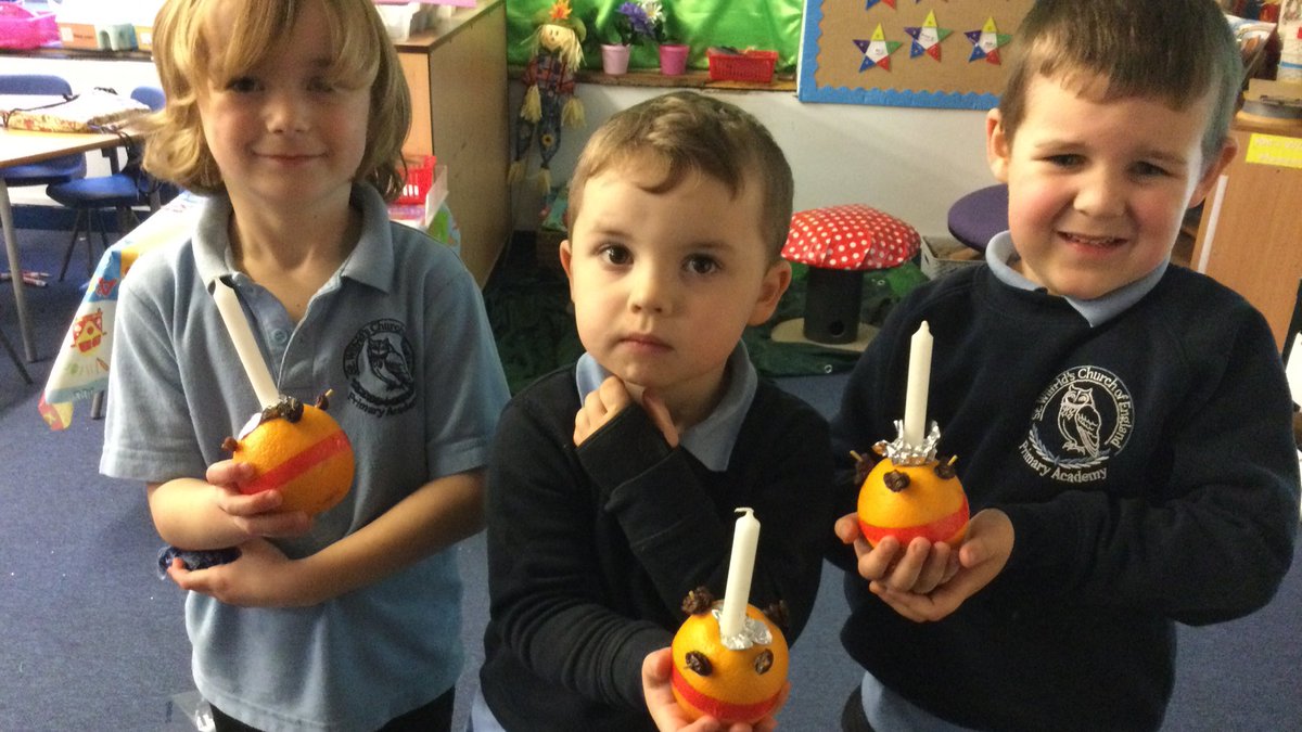 WilfridsSt's tweet photo. We’ve had a very special day in Reception celebrating Christingle . You can share in our Christingle worship on the homepage of the website with the Christingles we have made. https://t.co/0vaXTQPy3y