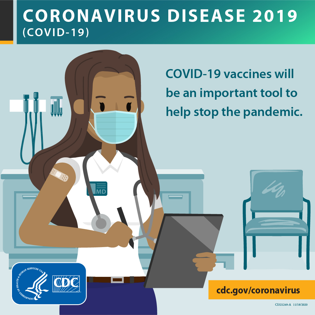 No one tool alone is going to stop the #COVID19 pandemic. A combination of getting a COVID-19 #vaccine, wearing a mask, staying at least 6 feet away from others, and washing your hands often are all needed. Learn more: cdc.gov/coronavirus/20…