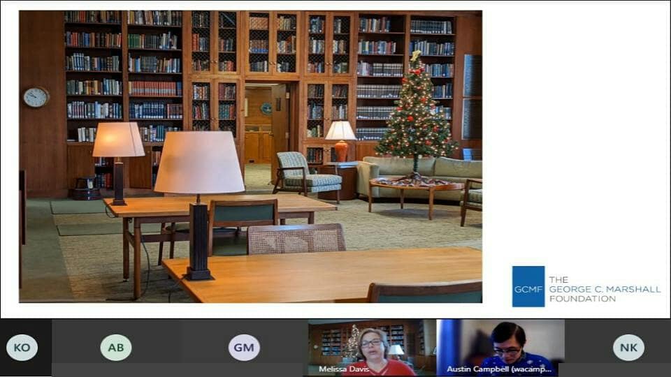 librarydeeprun's tweet image. A BIG thank you to Melissa Davis, Dir. of Library and Archives @georgecmarshall, for visiting Mr. Campbell&apos;s 20th Century VA &amp;amp; US History class to discuss the museum&apos;s archives and curation process as the students prepare their own interactive WWII exhibits.