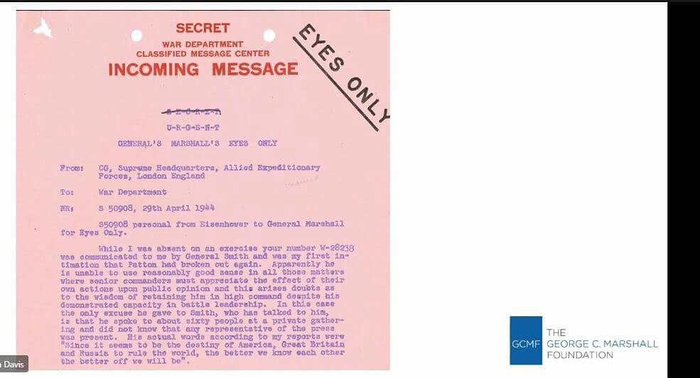 librarydeeprun's tweet image. A BIG thank you to Melissa Davis, Dir. of Library and Archives @georgecmarshall, for visiting Mr. Campbell&apos;s 20th Century VA &amp;amp; US History class to discuss the museum&apos;s archives and curation process as the students prepare their own interactive WWII exhibits.