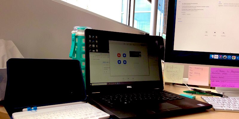 ErikaFrydenlund's tweet photo. As we (@storymodelers) continue to conduct our interviews virtually, I’m reminded this morning of the incredible #privilege to have so much technology and stable connectivity at my fingertips #remoteFieldwork @jojpa @madisonst0rme https://t.co/yj2KmsfpPf