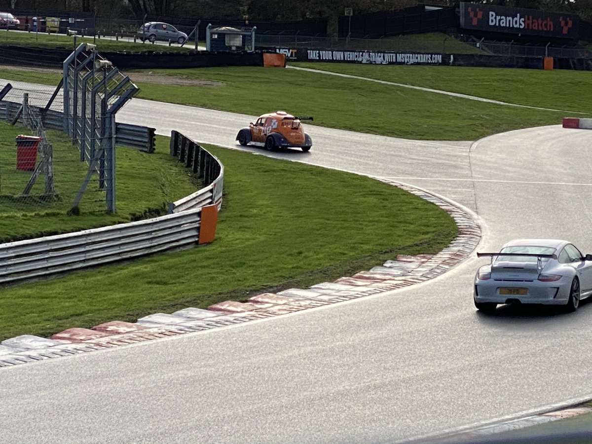 A wet day on track beats a good day in the office 😀