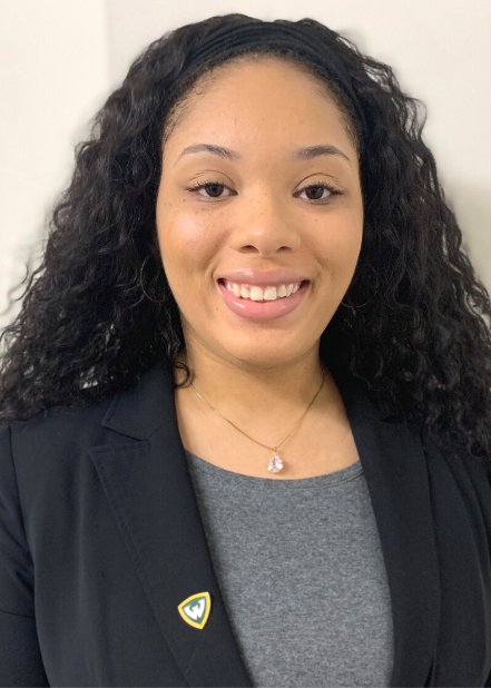 waynestate's tweet photo. Kianna Mateen is graduating with a bachelor’s in global supply chain management and marketing with University Honors from the Mike Ilitch School of Business, but that doesn’t mean her educational journey at WSU is ending — next up: an M.B.A. https://t.co/OTNmTNIasJ https://t.co/xa7YPoawnR