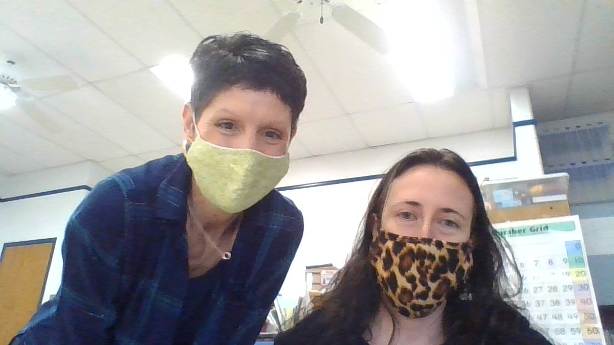 Ms. Ashlin and I touch base each day to make sure we are meeting our students needs.  #wyproud #lwyloud