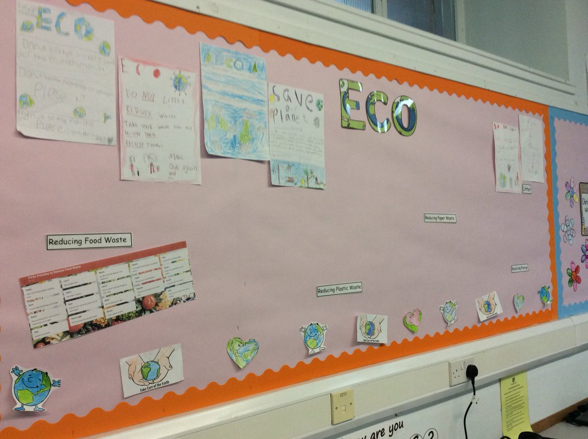 woodsideeco's tweet photo. P4s have been busy updating their Eco wall displays #knowledge #globalcitizens #litterandwaste #foodandenvironment @woodside_school https://t.co/QCUzggLXFJ