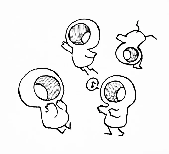 描きたくなっちゃったんです…?‍♀️ 