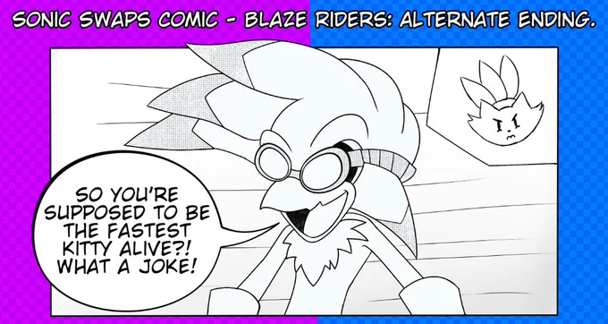 Sonic Swaps AU Comic - Blaze Riders: Alternate Ending! ✨

#SonicTheHedgehog #Sonic #sonicfancomic #sonicswaps 