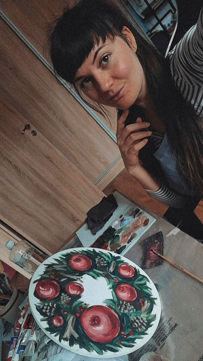 GalZ_z's tweet photo. Almost done. Christmas spirit is rising. What about yours? 🎄
#Christmas #oilpainting #christmasdecorations #painting #selfie https://t.co/xxk30BRTrD