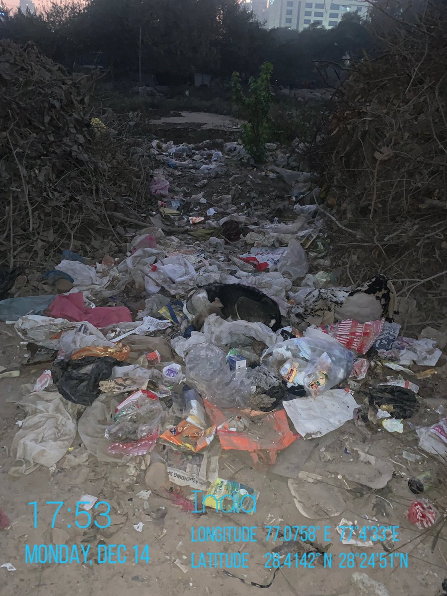 romajvinayak's tweet photo. Indeed it has ! We need a solution now and today ! @MunCorpGurugram needs to start #EnforceSWM2016 at all grass root level ! @CPCB_OFFICIAL @Vaishali_Rana_C @EcoWiseWasteMan @SatijaSameera @swatissambyal @ritikadube @TOIGurgaon @RahulKhera83 https://t.co/vcCEiE4o2N