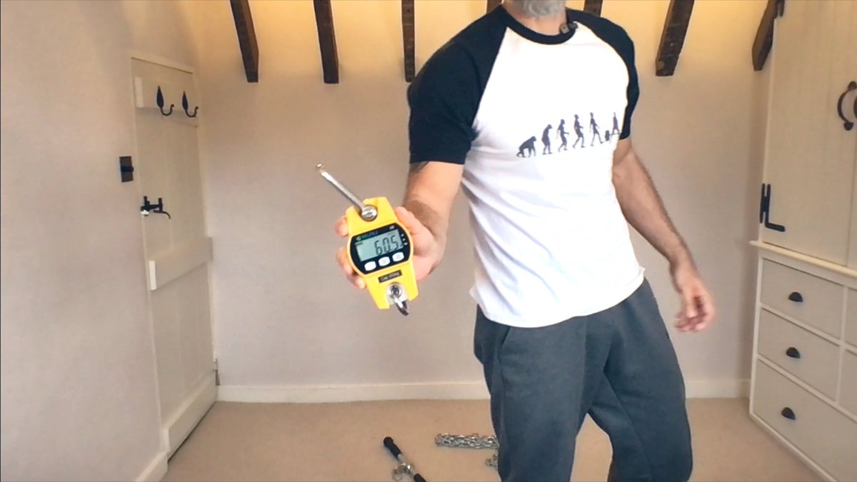 I often use dynas to confront patients with their own strength who are reluctant to do a task for a fear of hurting themselves!Showing them that they can produce 60kg on a mid thigh pull before they feel any back pain suddenly makes a 12kg kettlebell seem far less scary