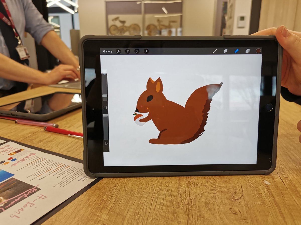 JOANNEGILFILLAN's tweet photo. #artmashedu
More from today's time with Lauren from procreate. https://t.co/Bv5XSnxzGn