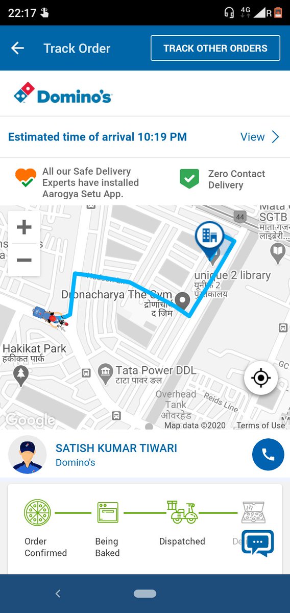ShubhamPod's tweet photo. @dominos_india @dominos What kind of a joke is this? Delivery boy..unreachable, outlet..not receiving call, tracking..not working. Above an hour since the order is placed! 35 mins since delivery boy is out! Shut down your stores with this lax attitude! https://t.co/ENqS4PYNch