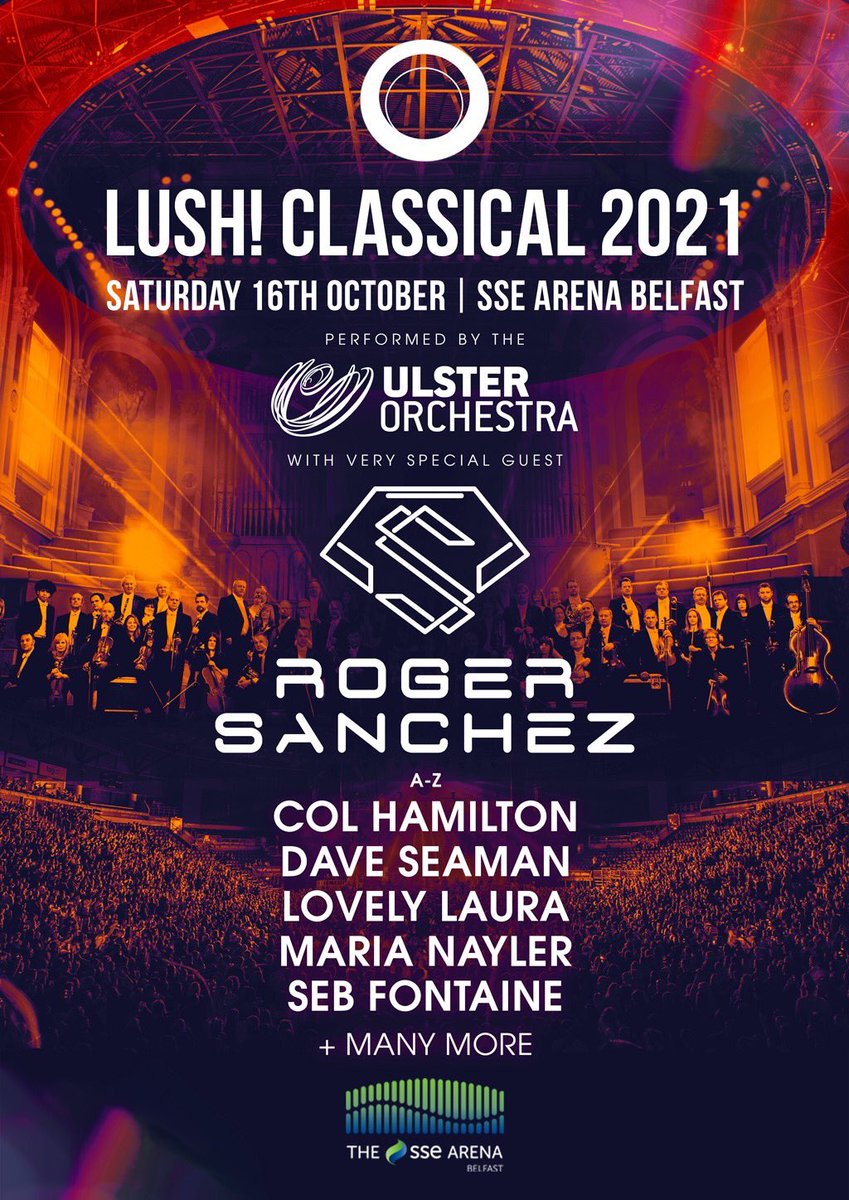 ⭕️ Down to the last handful of Golden Circle tickets. Grab the perfect Xmas present for your bestie ⭕️ [ticketmaster.ie/lush.../event/…](ticketmaster.ie/lush-classical…)