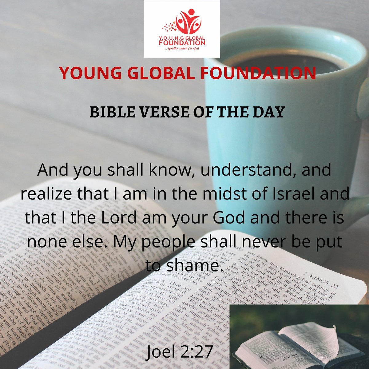 Young__Global's tweet photo. You shall never be put to shame https://t.co/nFjCQiDcuv