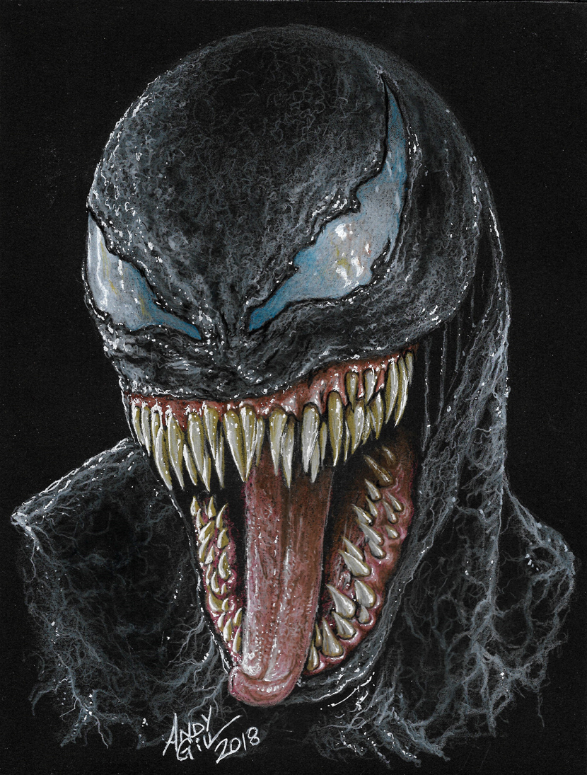 Andy_Gill48's tweet photo. Prismacolor Premier color pencil on 8.5x11 inch, on black Stonehenge print stock ( Venom ). #Arting #illustration #Creating #AltronColorImaging #AndyGill   @Andy_Gill48   Thank you https://t.co/zVxhBKQ5Cn