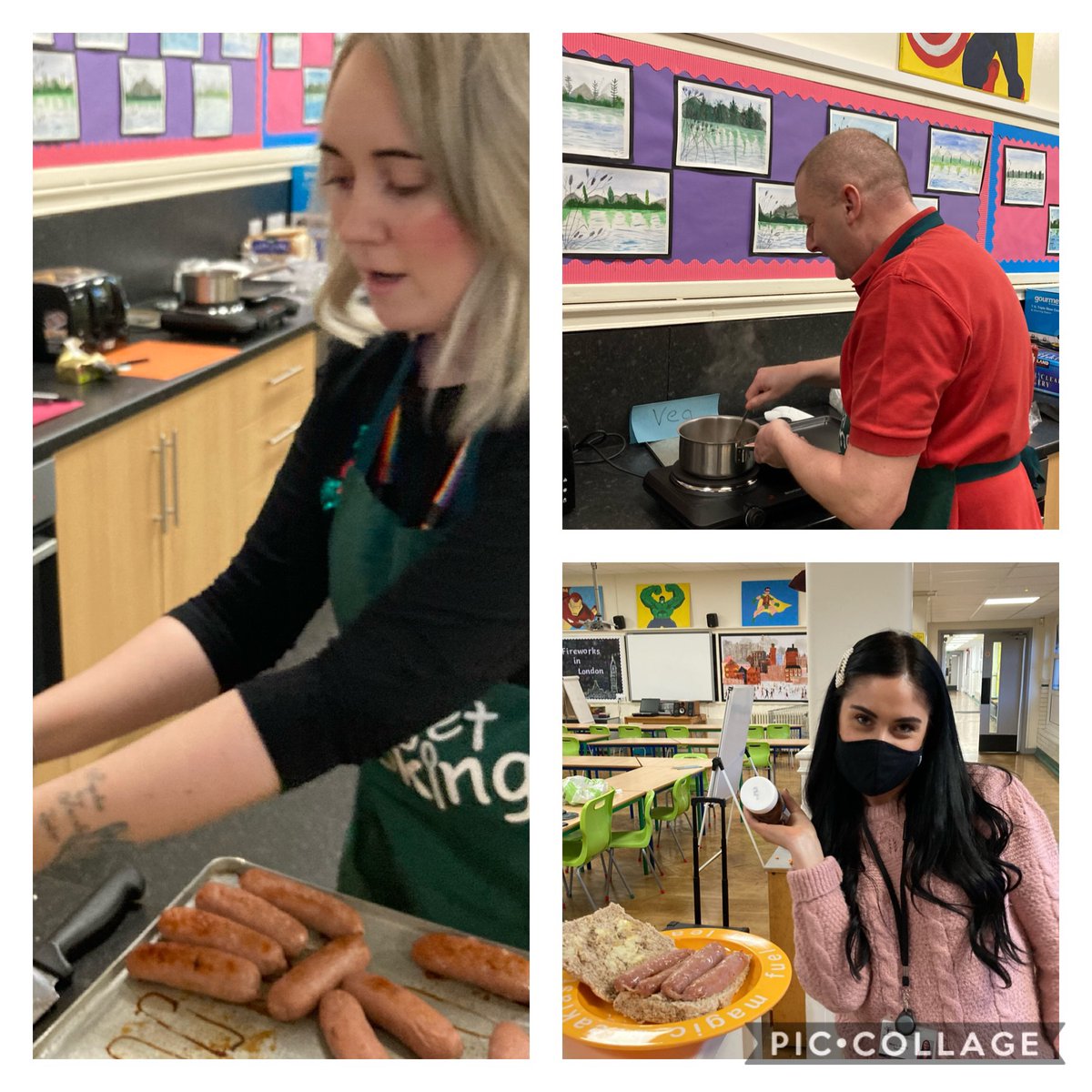 Massive thank you to our chefs: <a href="/AmyWils70566151/">Amy Wilson</a> and <a href="/Mark_D_Powell/">Mark Powell</a>! They provided the most amazing breakfast for all staff today! #WeAreIntake #TeamIntake