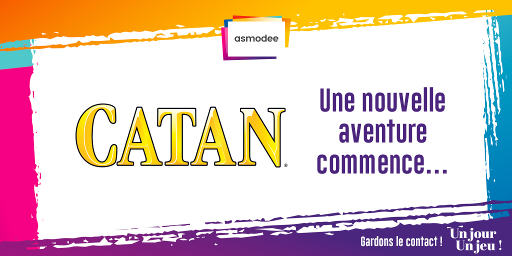 asmodee_fr's tweet photo. 🌅 #CONCOURS 😀

Tentez de gagner #Catan le #j2s qui a fait découvrir au monde le #jeudesociété moderne !

Pour participer :

✅ Follow @Asmodee_fr
 + RT ce tweet
✅ Tag ton partenaire de jeu
💡 Jouez aussi sur FB+Insta

TAS 17/12 à 14h https://t.co/iyRFpC2lli