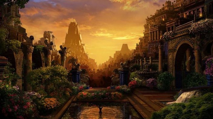 “now you hang from my lips like the gardens of babylon”reference to one of the seven wonders of the ancient world, the hanging gardens of babylon. the tables have turned, she used to wait on him at the phone, now he hangs from her lips