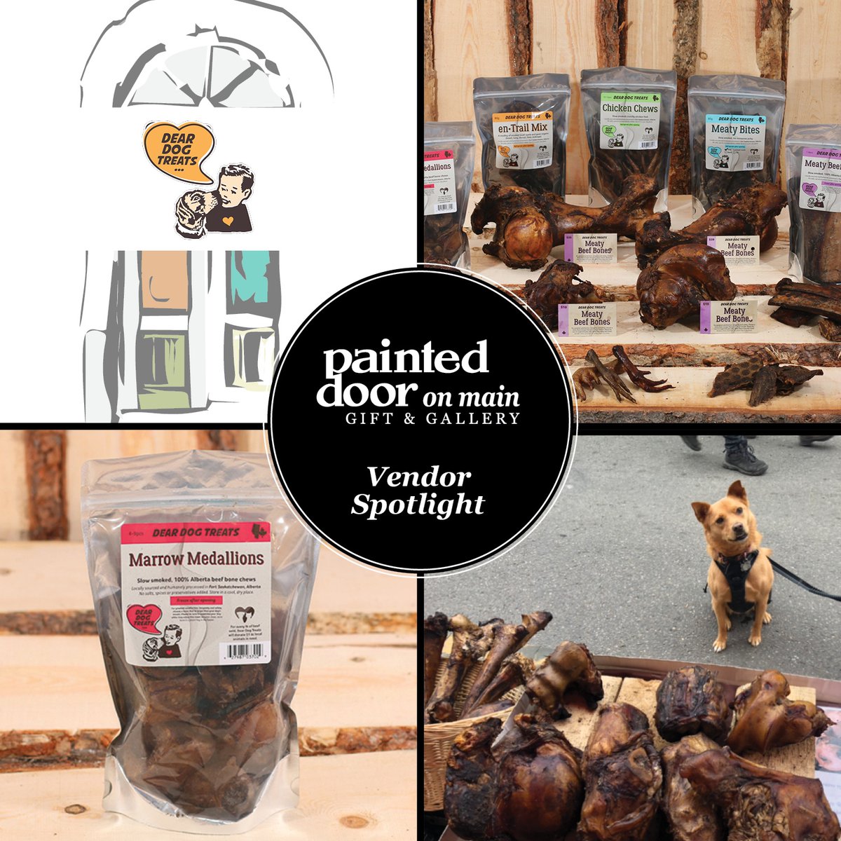 pdonmain's tweet photo. VENDOR SPOTLIGHT
.
Dear Dog Treats! @deardogtreats
.
Dear Dog Treats has been passionate about making dogs happy for a long time. Both owners have rescued numerous dogs and have always thought of making their furbabies a priority each and every day. https://t.co/NQEIDEzQSA