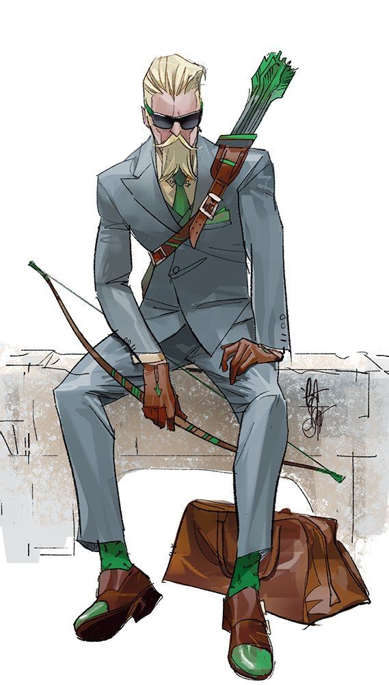 theaginggeek's tweet photo. Green Arrow by @OttoSchmidt72 
#GreenArrow https://t.co/r6y92nwicM