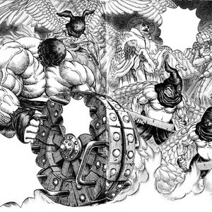 Voilà en gros c’est ça, cet arc était en réalité une grosse machination orchestrée par un œuf, si vous vous demandez l’intérêt pour ce dernier d’avoir apotrisé Mozgus et sa clique de lépreux et autres mutants, c’était pour ralentir Guts, semer la zizanie et conserver Casca.