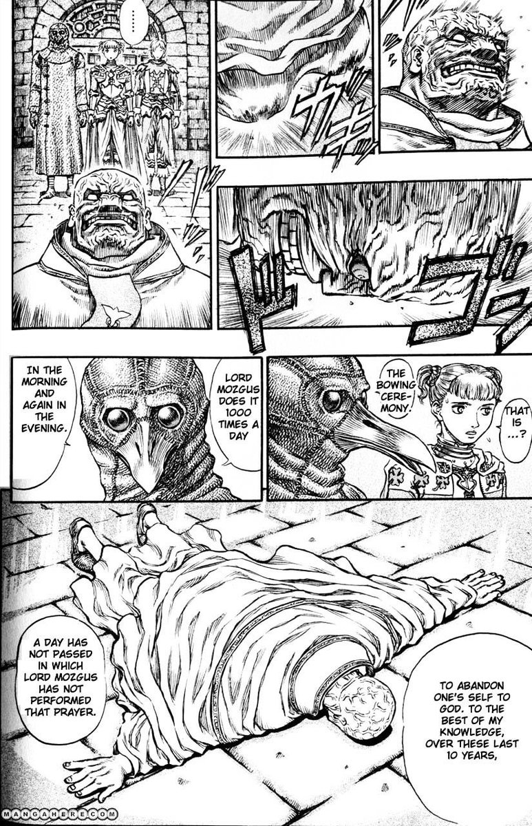 Perso cet arc m’a fait un choc, j’avais l’impression qu’il y avait une sous intrigue philosophico-religieuse, la folie de Mozgus et l’œuf m’ont marqués. Ceux qui ont rigolé quand ils ont vu Mozgus se fracasser le crâne ont mal interprété, c’est pas censé faire rire mais troubler.