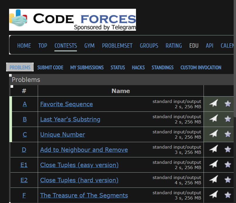 kitarp29's tweet image. Day9️⃣3️⃣

✅Competed in @codeforces Contest

🤓Wrapped my head around 2 Questions, gave hours but no solution ☺(*internal crying*)

◀My PR in KWoC got reverted, have to work on it tomorrow again😑

#14daysbreakloop #100DaysOfCode #DEVCommunity 
@DevCommunityIN @100daysofcodes
