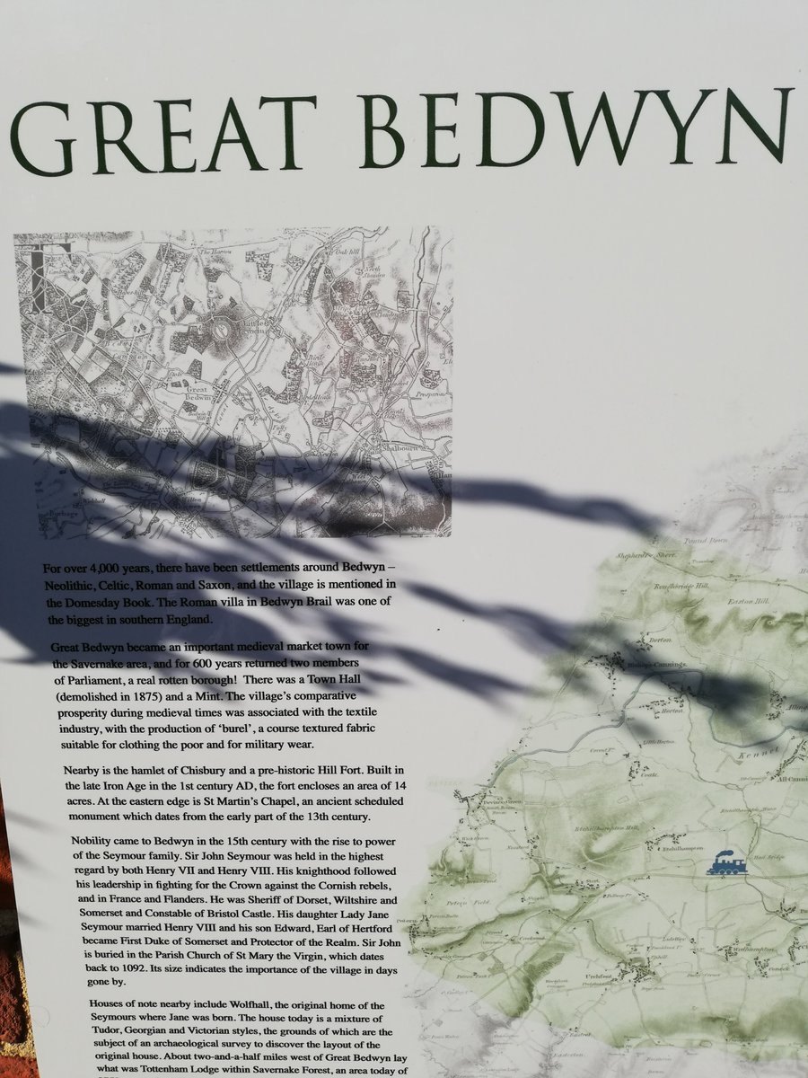 JHGSHistory's tweet image. This weekend Mr Parbery checked out a bit of local history that links to our GCSE paper on Henry VIII and his Ministers. Bedwyn (between Reading and Swindon) was home of the Seymour family. #BeMoreKnowledgeable