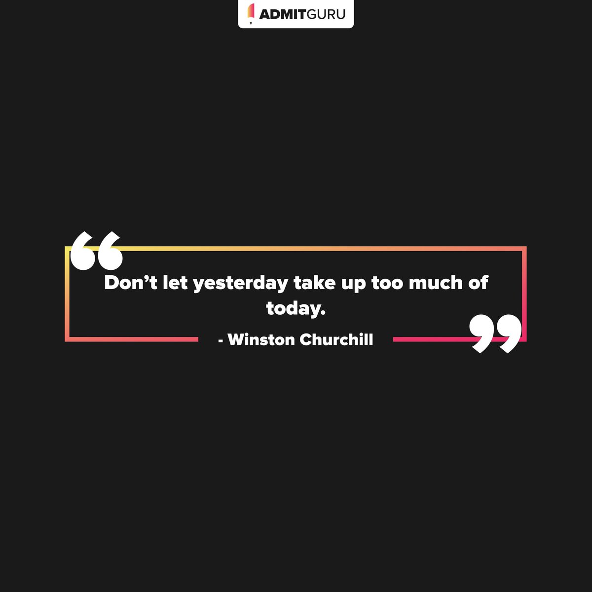 admitguru_'s tweet photo. Who is guilty of this sometimes? I know I am 🙋🏾
#TuesdayInspiration #TuesdayTruth #QuoteOfTheDay #EmpowerYouth #AdviceForStudents #PowerOfPositivity https://t.co/D6yzoRAVfM