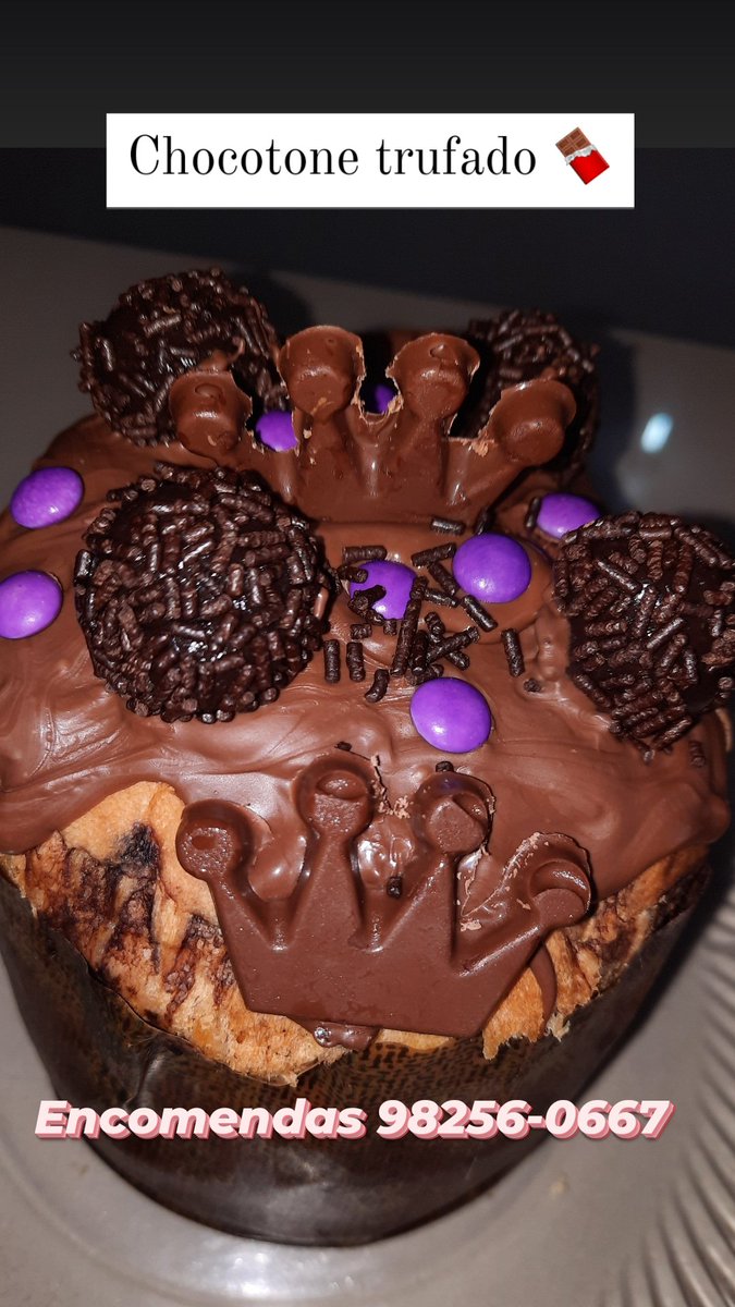 vanessacabede's tweet photo. Natal chegando e nada melhor que um chocotone trufado ein! Corre no Delicias Caseira e encomende o seu.
⚠️ TEMOS A PRONTA ENTREGA HOJE ⚠️
👉🏻 Encomendas 98256-0667 
#natal #chocotone #chocotonestrufados #manaus #chocotonerecheado #amazonas https://t.co/kbuUX0i8BM