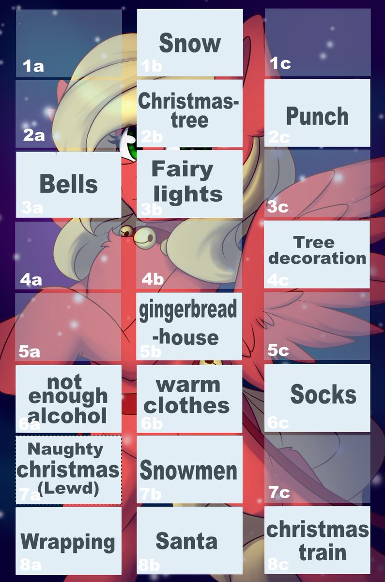 Sooooo day 16 of 24! still 9 to go.. The end is near q.q (finally)  So as always: 1 winner per day, like and share to join. Also a short reminder that ppl who already won cant win again. But likes and shares are still apprechiated.