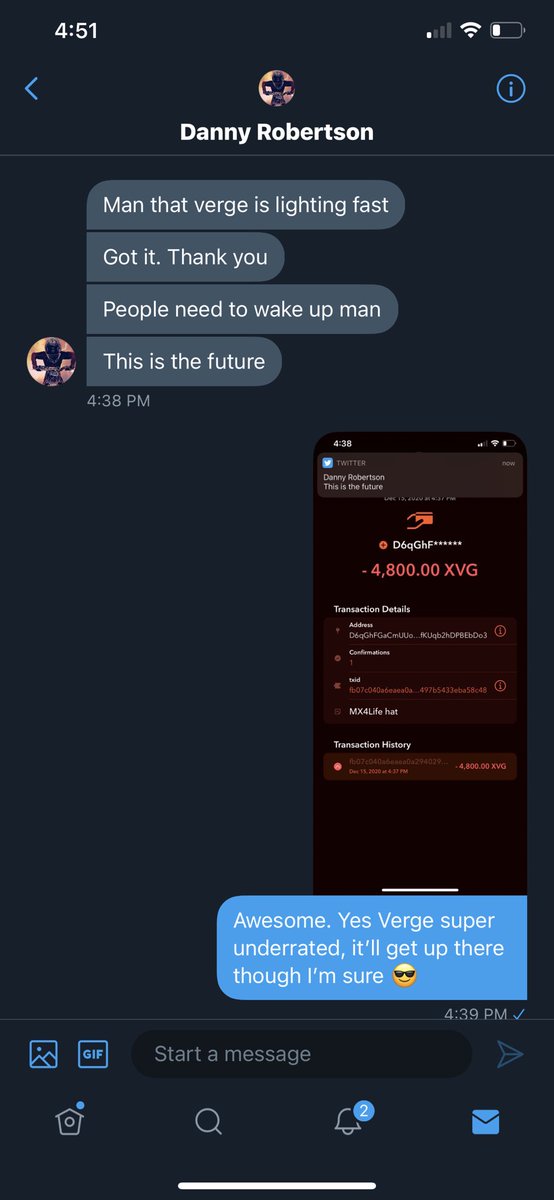 DomainsVvs's tweet image. Purchased my sweet new @mx4lifeonline hat from @141mx with simplicity and ease w/ $XVG thanks to the sleek lighting fast @vergecurrency wallet!

Payment showed up instantly.

Thanks to @SwenVanZanten it’s simple to convert CAD(or any other currency denomination) in-app to #Verge.