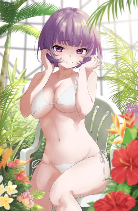 デビューして初の水着撮影が恥ずかしくてたまらない女の子 