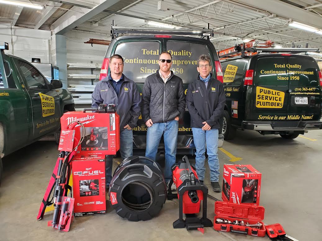 plumbersdallas's tweet photo. Christmas came early to Public Service Plumbers, Inc.
We would like to thank everyone that made this possible.

Milwaukee
Corbett, Wingard &amp; Ray
And especially
Kealy VanSickle https://t.co/2exyO3ixJp