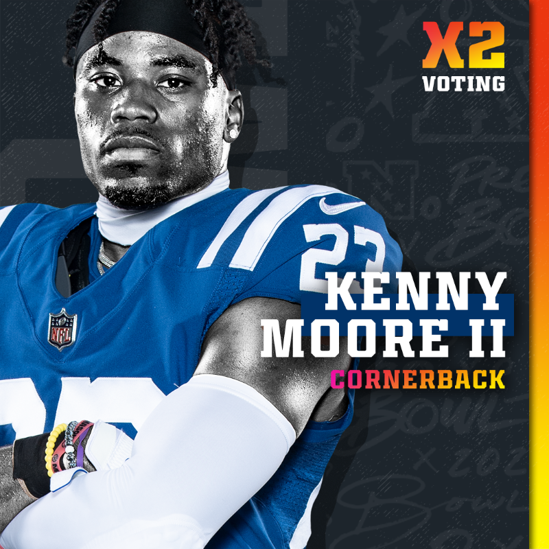 Colts's tweet photo. DOUBLE SOCIAL VOTING IS ON!

🚨🚨 𝙀𝘼𝘾𝙃 𝙍𝙏 = 𝙏𝙒𝙊 𝙑𝙊𝙏𝙀𝙎 🚨🚨

@JumpManJu32
@RodTheKicker3
@DeForestBuckner
@dsleon45
@KennyKennyMoe3
@BigQ56

#ProBowlVote | #ForTheShoe