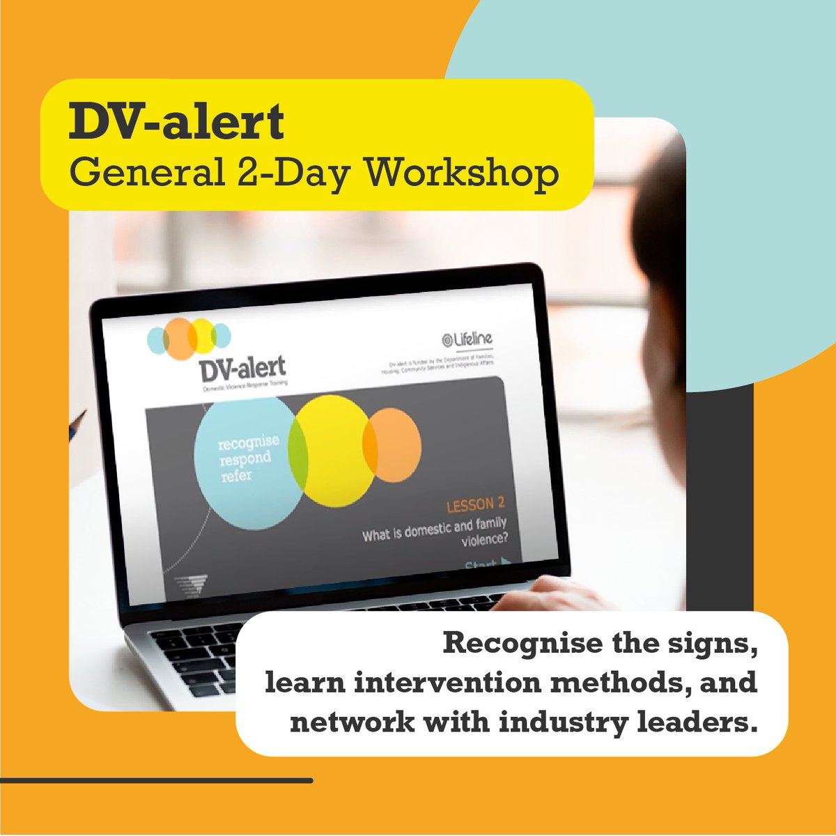 DV_alert's tweet photo. #DValert's General 2-Day Workshops are designed for #FrontlineWorkers to grow their confidence in responding to #DFV.
Day 1 focuses on recognising the signs and impacts of DFV. Day 2 focuses on response and referral skills and tips for developing safety plans.
#DomesticViolence https://t.co/ZqE9KnbV8U