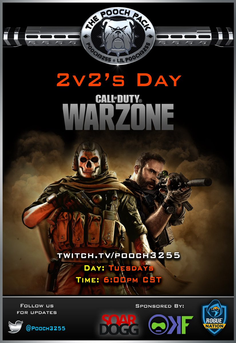 Pooch3255's tweet photo. 2nitesHYPE We will be having a 2v2 Kills Race Tourney, winning team wins $20 thanks to the Legend @KyEliakis Bring your duo, stream starts at 6p Central
Exclusively at:
https://t.co/Qky7A8X6Ug
Let’s get it!!
🐾👍🏻🐾 Pooch
#gamedev #indiedev @SoarDogg @FameRTR #CallofDuty #cod https://t.co/6VaOH9CYgU